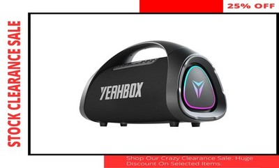 Sonic Boom MAX 300W Bluetooth Speaker IPX6 Waterproof Deep Bass Portable