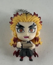 Demon Slayer Deformed Mascot Rengoku Kyojuro Figurine Ornament Keychain