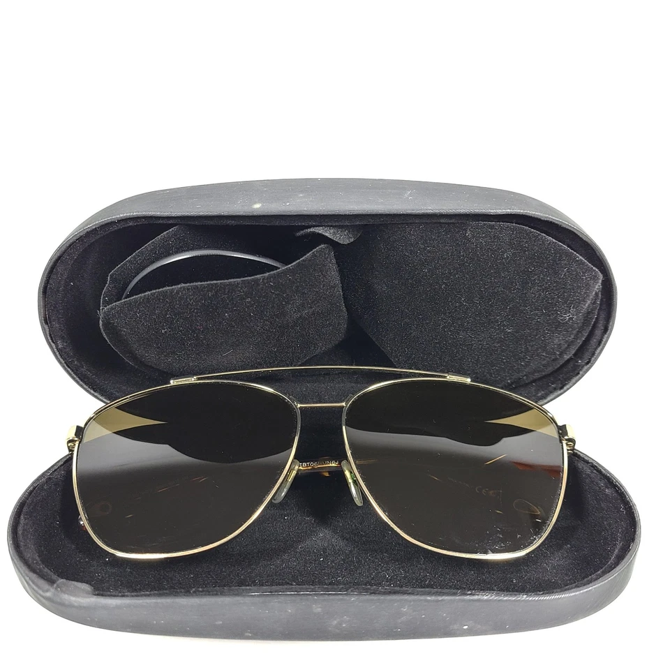 Givenchy Paris Aviator Sunglasses GV7049/S J5G70 Gold Frame Brown Lens - Image 2 of 4