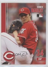 2011 Cincinnati Reds Team Issue Homer Bailey 0b3