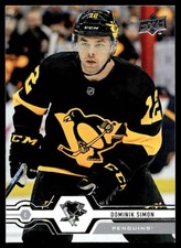 2019 Upper Deck Hockey Dominik Simon 101 Pittsburgh Penguins