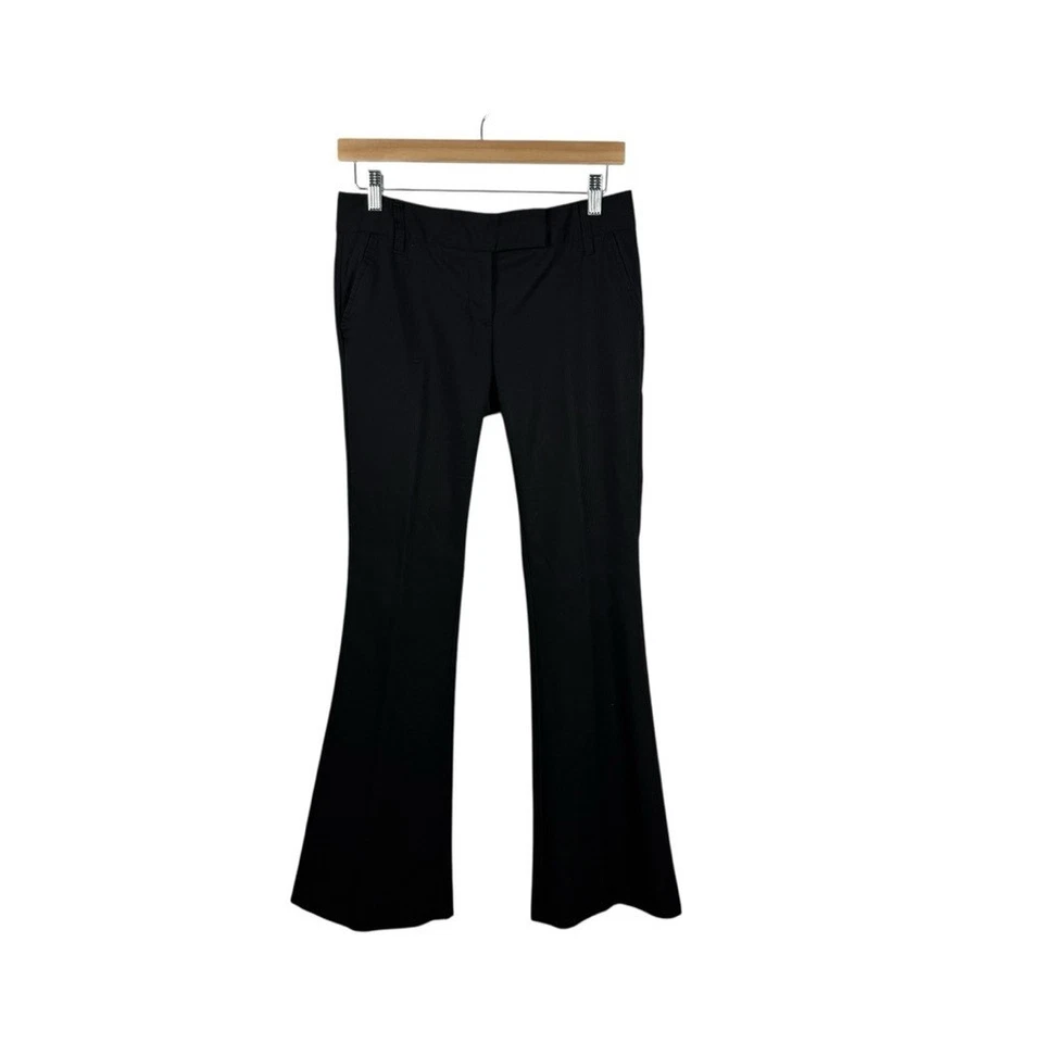 VINTAGE BCBGeneration Women’s Low-Rise Bootcut Trousers Black Size 2 - Image 2 of 4