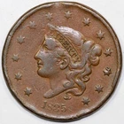 1835-P Large Cent — photo from another recent sale