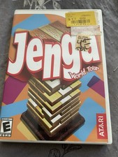 Jenga: World Tour (Nintendo Wii, 2007) COMPLETE In Box CIB tested works