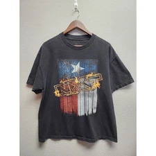 NXT Shirt Texas Graphic Tee Black Wrestling Authentic Lone Star Tee WWE XL
