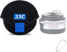 JJC Water Resistant Neoprene Camera Lens Pouch Case, Fold-Over Lens Bag for Mirr