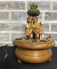 Vintage Thorens Swiss Music Box, “LOVE STORY”Working.