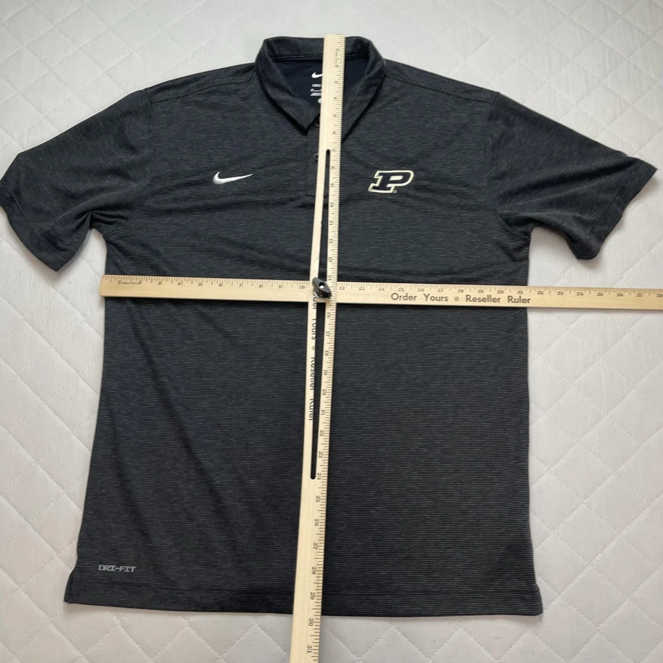Purdue Boilermakers Shirt Mens Medium Polo Lot 2 Pack NCAA Nike Columbia Golf - Image 3 of 4
