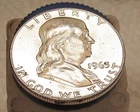 1963 D   Brilliant Uncirculated Franklin STACKERS DELIGHT  #704 - 3