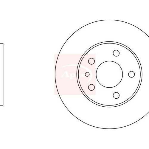 APEC Brake Disc DSK254