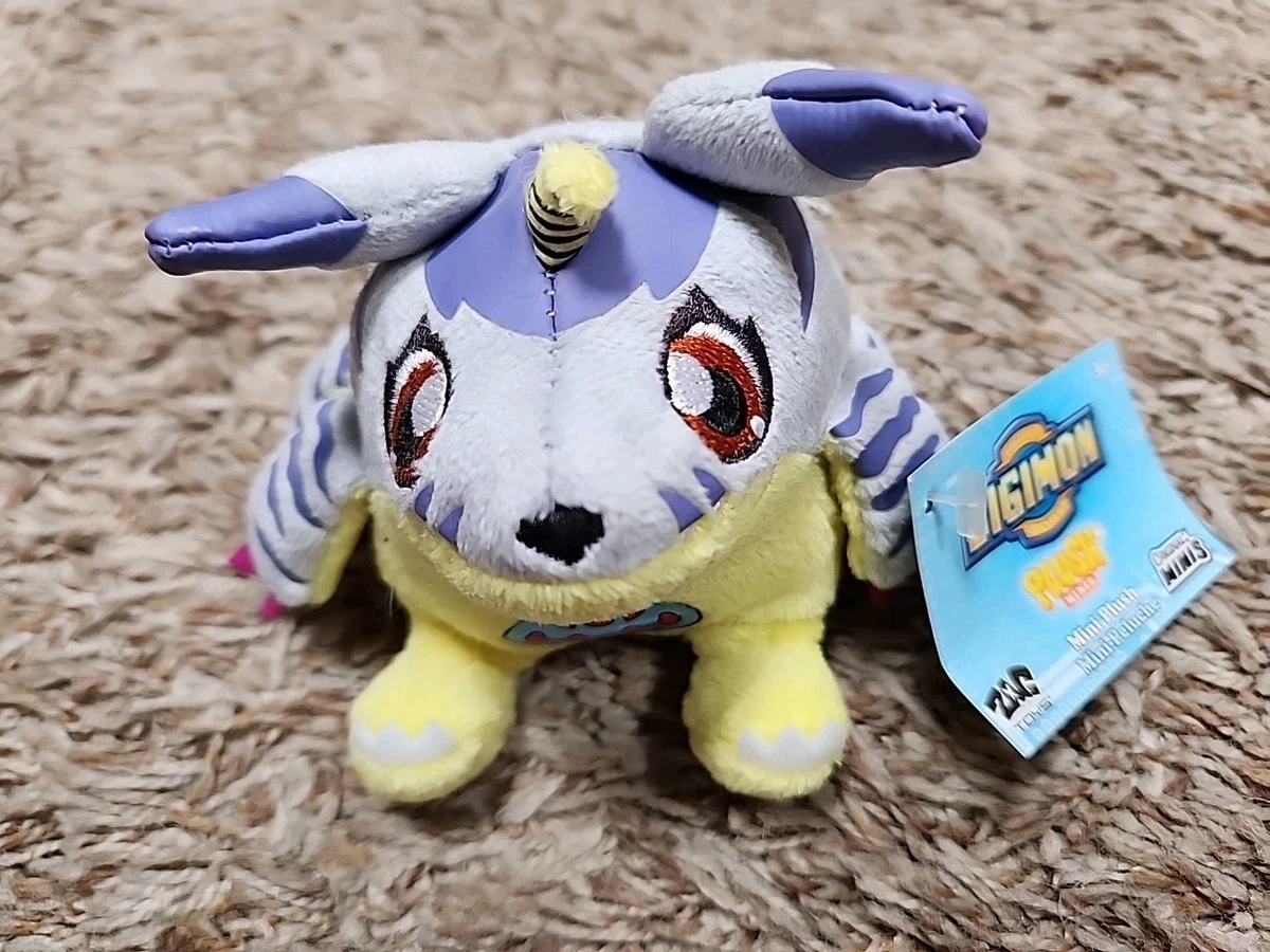 Grande Peluche Digimon Gomamon Jemini - Années 2000 - Environ 30 Cm - Rare