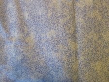 Light Blue Tonal with Leaves Cotton Fabric 44" Wide x 25" long