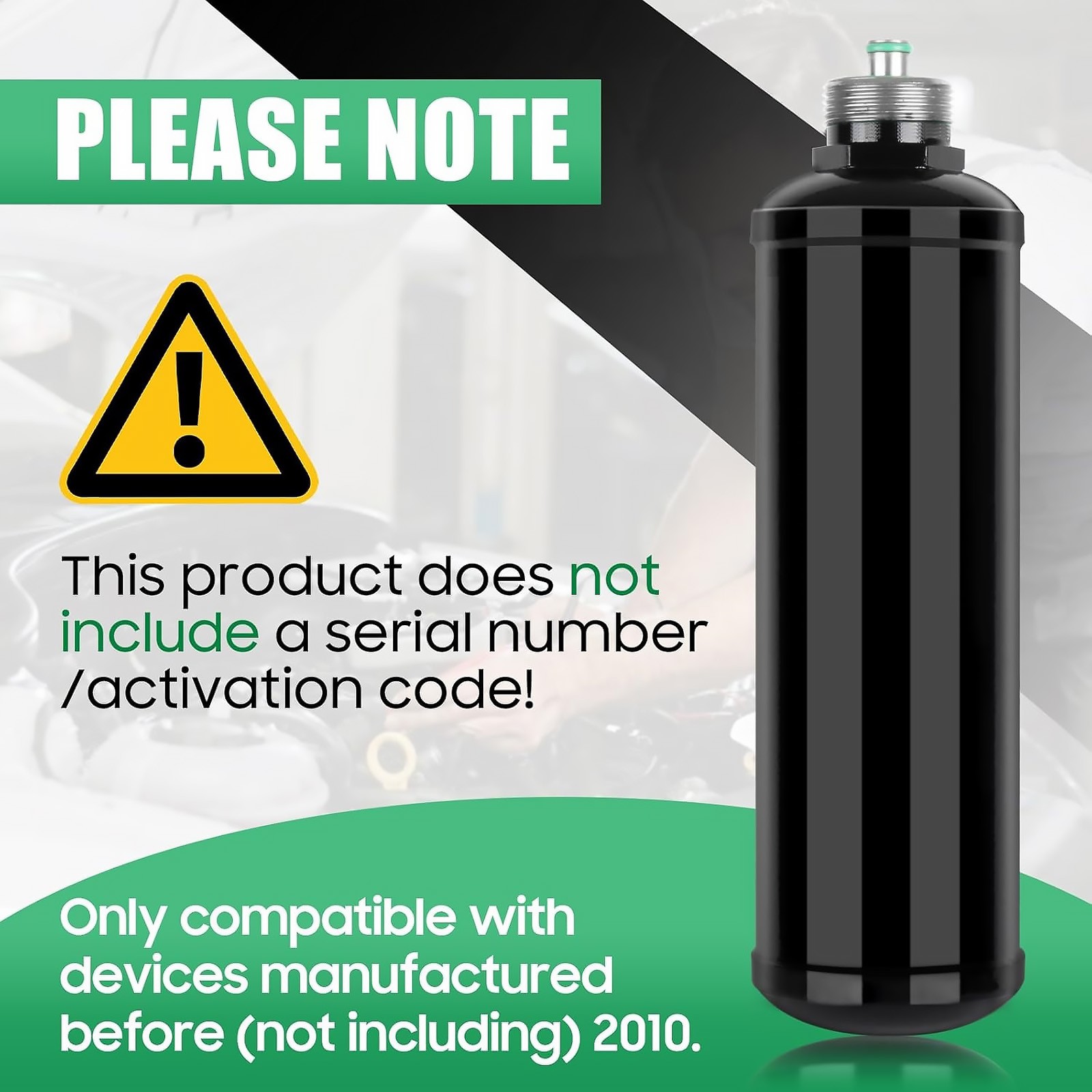 34724 A/C Recycling Filter Drier Spin-On Cartridge For Robinair 17700-2K 17700A