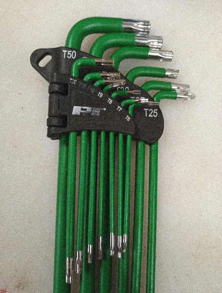 13 Piece Long Arm Tamper-Proof Magnetic Torx Key Wrench Set -  1106 - Image 3 of 4