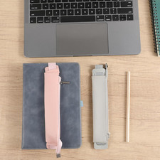 Elastic Pen Holder for Notebook, 2 Pcs Notebook Pen Holder Adjustable Pen Sle...