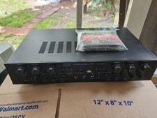 Pyle PTA66BT Home Audio Amplifier Receiver 6 Channel 600W Bluetooth AUX USB NEW