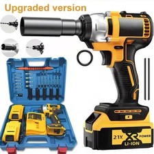 1/2 Electric Cordless Impact Wrench Drill Scr...