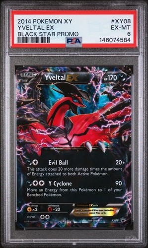 Yveltal-EX graded PSA 6 for sale on eBay