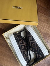 Fendi Women's Logo Trainers Size UK 6 (EU 39)