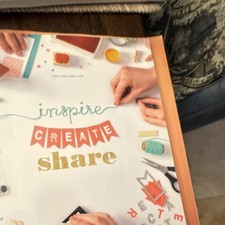 Close To My Heart Inspire Create Share Stamping  Embossing Idea Book