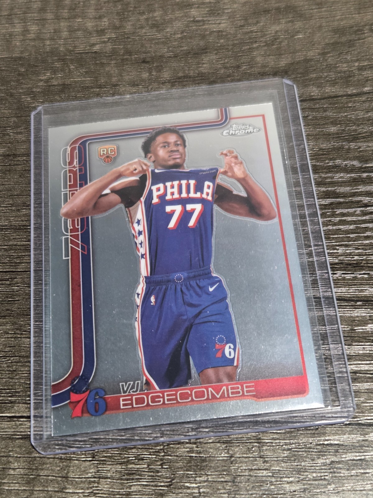 2025-26 Topps Chrome - Image Variation VJ Edgecombe #253 (RC)