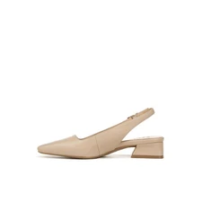 Womens Ginger Snip Toe Slingbacks Barely Nude 6 M