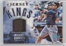 2019 Panini Diamond Kings Jersey Holo Blue 14/25 Michael Brantley #JK-MB 9o3
