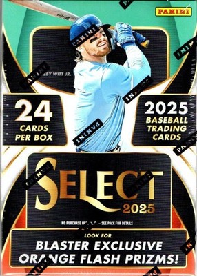 2025 Panini Select Edition Baseball MLB Trading Cards Blaster Box