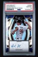 2024 Panini Select Signature Selections David Festa #SSDF Rookie Autograph POP 1
