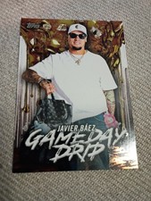 2026 Topps Series 1 Celebration Javier Baez Gameday Drip #GD-3 Detroit Tigers
