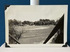 US Army Baseball Field Camp Base WWII Era VTG 1941 Photo #83
