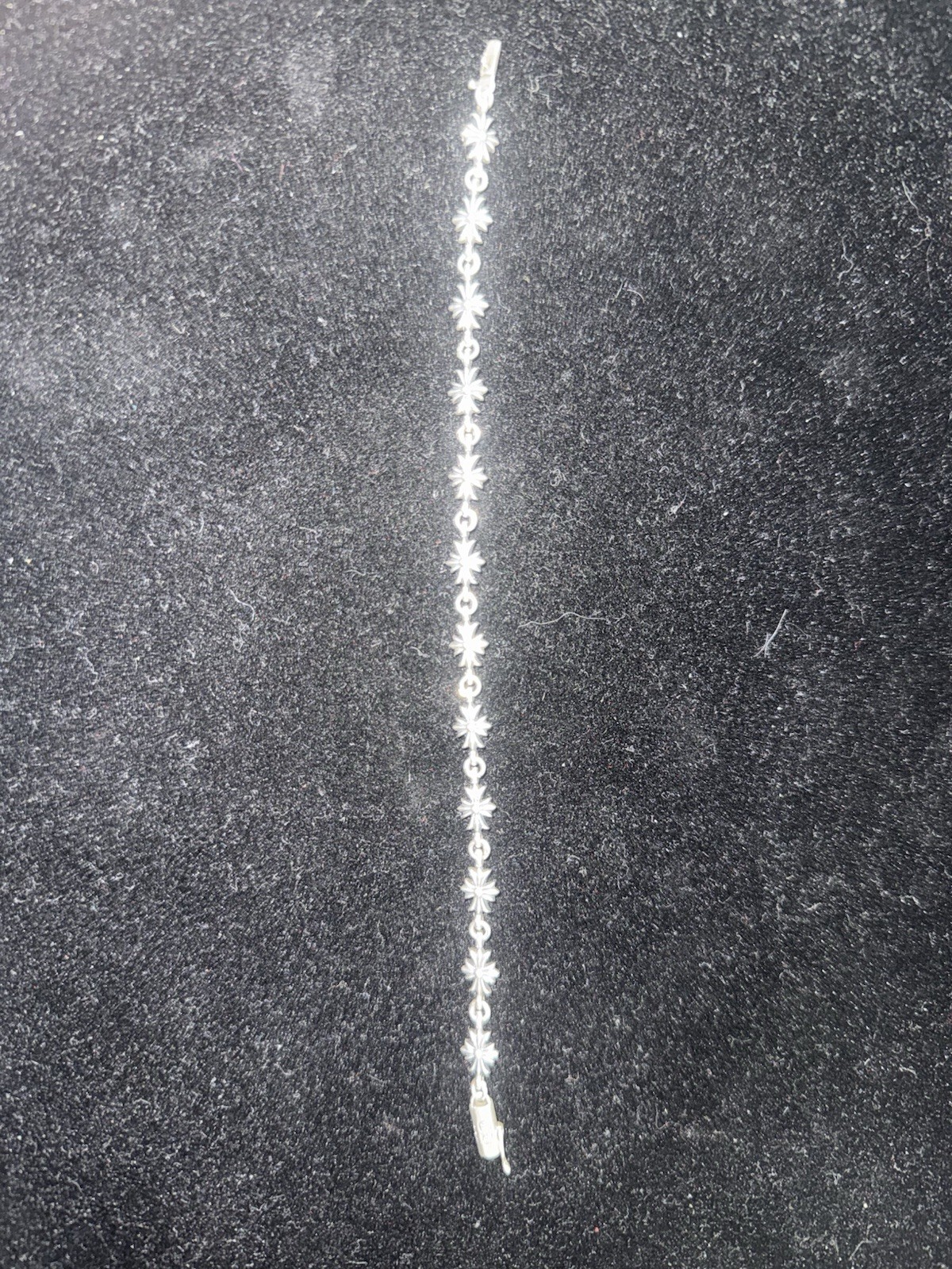 Chrome Hearts Tiny E Bracelet Sterling Silver Min… - image 6