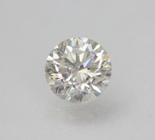 Certified 1.21 Carat F VS1 Round Brilliant Natural Enhanced Mined Diamond 6.71m
