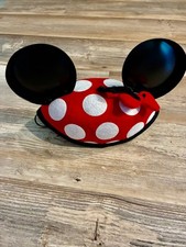 Disney Minni Mouse Ears Hat One Size Excellent Condition