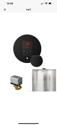 Mr Steam Basic Butler Steam Ctrl-Pkg w/Rnd iTempo Ctrl-Steamhead-Matte Blk