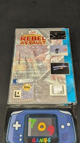 Star Wars: Rebel Assault (Sega CD, 1993) CIB COMPLETE IN BOX