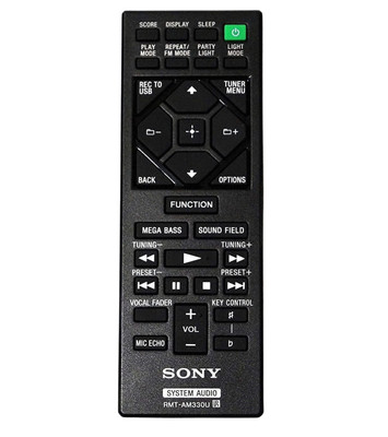 Originale Fernbedienung für Sony MHC-V82D | MHC-V90W | SA-V90W