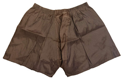 Authentic Charm-Tex Inmate Uniform Underwear Boxers Undergarments Brown Size XL