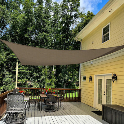 Tang 10 X 15 Sun Shade Sail Rectangle Outdoor Canopy Uv Block Sunshades For