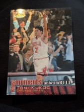 2000-01 Topps Finest - Finest Moments Toni Kukoc #FM-TK