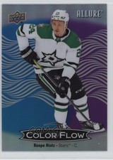 2024-25 Upper Deck Allure Color Flow Blue Purple Roope Hintz #CFL-48 0z3d