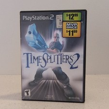 Eidos TimeSplitters 2 Sony PlayStation 2 PS2 Shooter T-Teen Manual Included