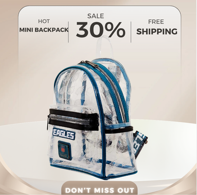 eagles mini backpack Philadelphia Eagles Loungefly Clear Mini Backpack