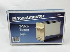 Vintage Toastmaster Chrome Toaster Model B685 2 Slice USA