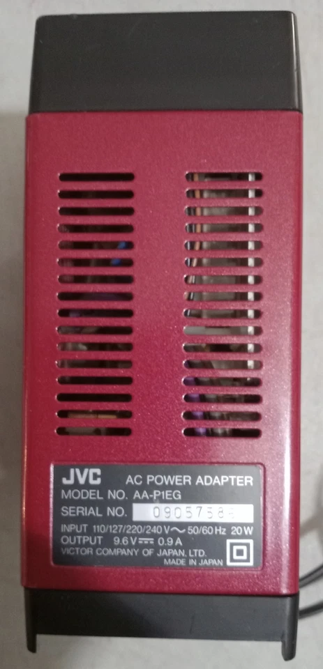 Vintage JVC AC Power Adapter AA-P1U Input AC 120V Output DC 9.6V New In Box - Image 3 of 4