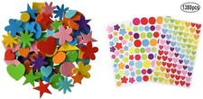 Stickers For Kids 1380pcs Foam Shapes 180 - Stickers Sheets 1200pcs Scrapbooking