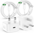 iPhone 16 15 Fast Charger l,[Apple MFi Certified] 2Pack 20W PD USBC PLUG&WIRE