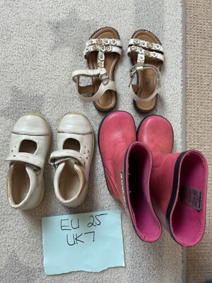 Kinder Mädchen EU25 UK7 Schuhpaket (gemischte Marken)
