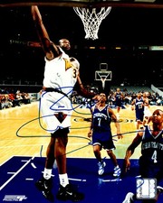 Signed  8x10 ERICK DAMPIER Golden State Warriors  Autographed Photo w/COA