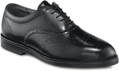 Red Wing Men’s Size 8.5 D 8701 Black Leather Oxford Steel Toe Dress Shoes Red Wing 8701 Men main image 2